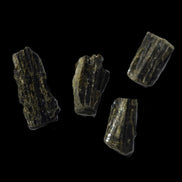 Epidote 4 crystals 24.5ct 5g in sunlight - Rocks and Things Store