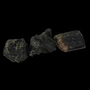 Epidote 3 clusters 52.8ct 10g in dull sunlight - Rocks and Things Store