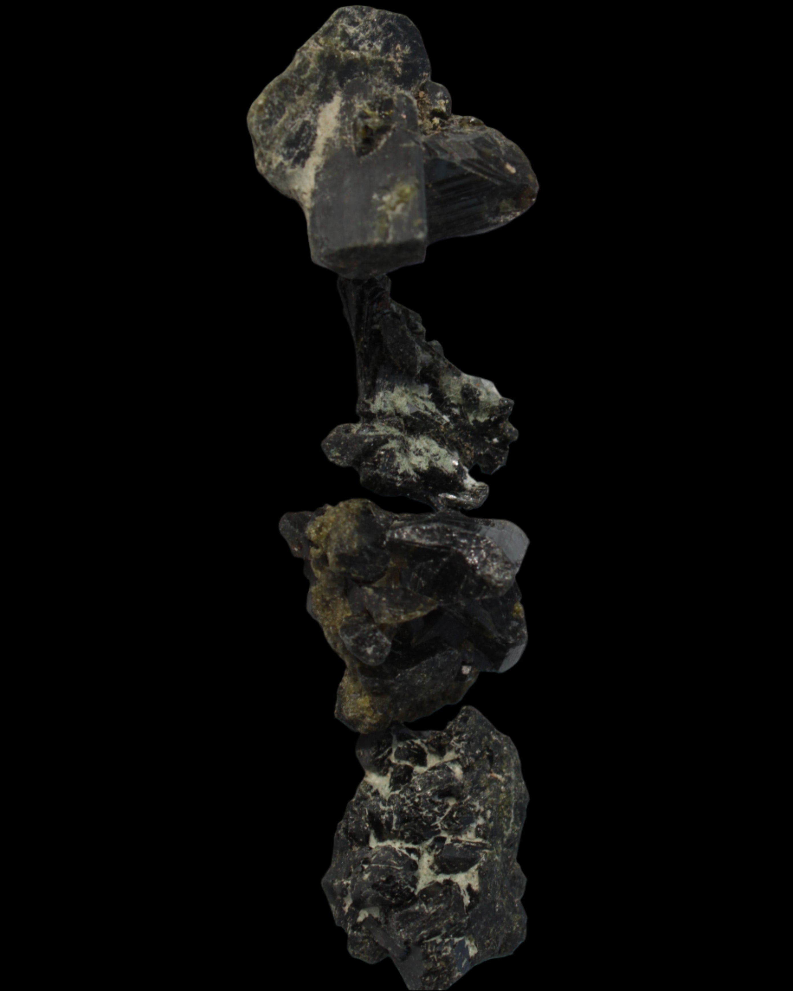 Epidote 4 clusters 50ct 10g in sunlight - Rocks and Things Store