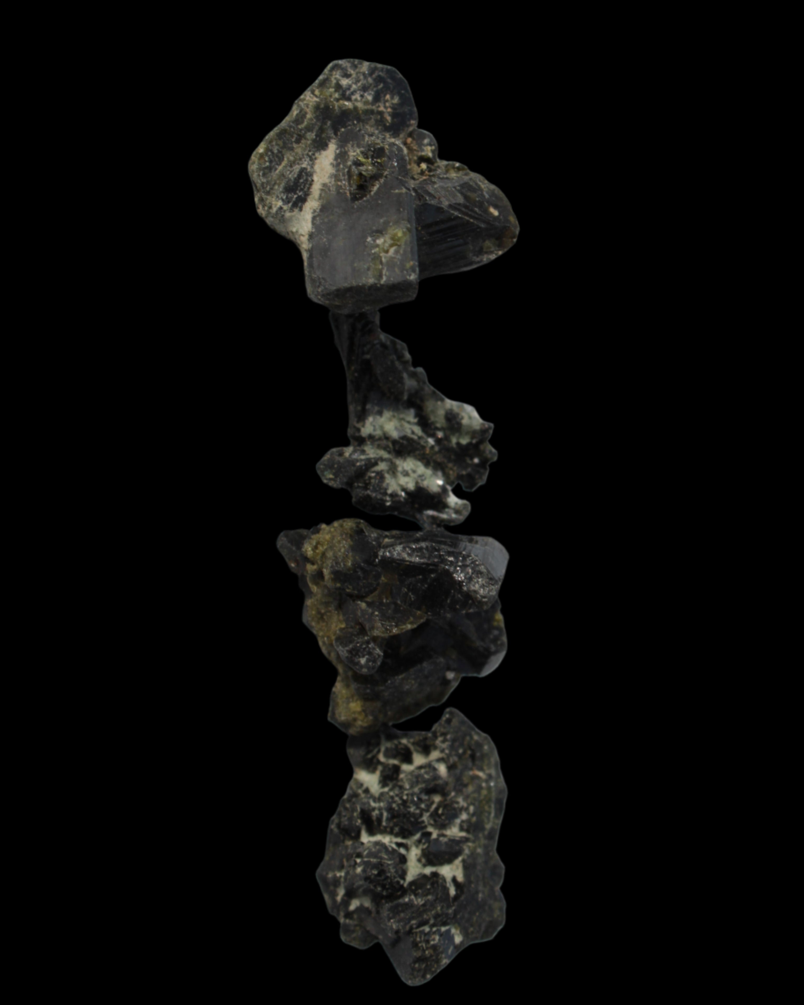 Epidote 4 clusters 50ct 10g in sunlight - Rocks and Things Store