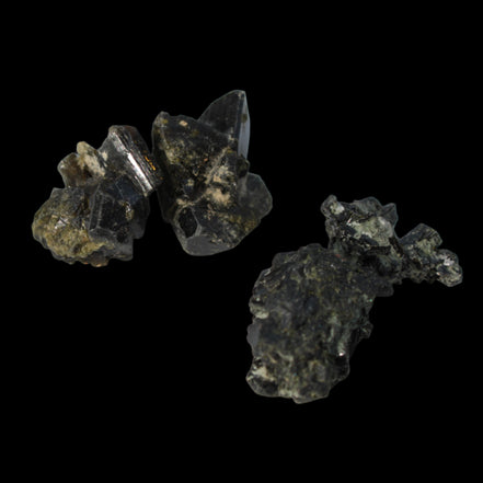Epidote 4 clusters 50ct 10g in sunlight - Rocks and Things Store