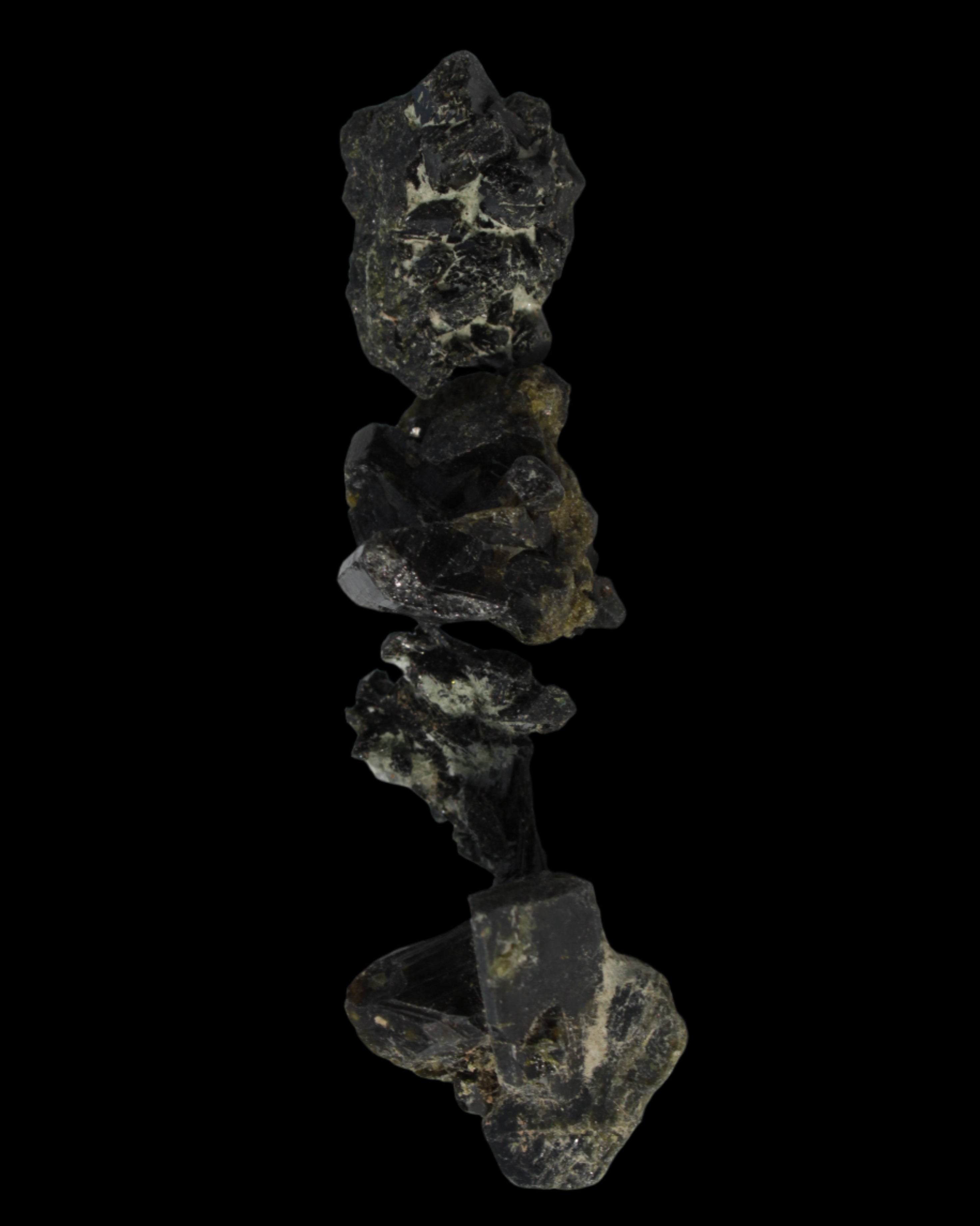 Epidote 4 clusters 50ct 10g in sunlight - Rocks and Things Store