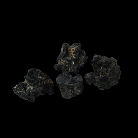 Epidote 4 clusters 44.9ct 9g in dull sunlight - Rocks and Things Store
