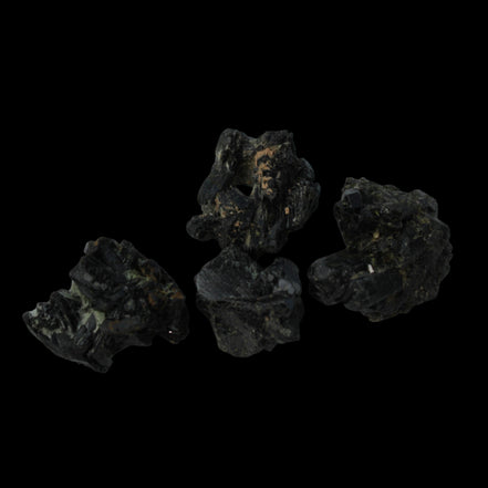 Epidote 4 clusters 44.9ct 9g in dull sunlight - Rocks and Things Store