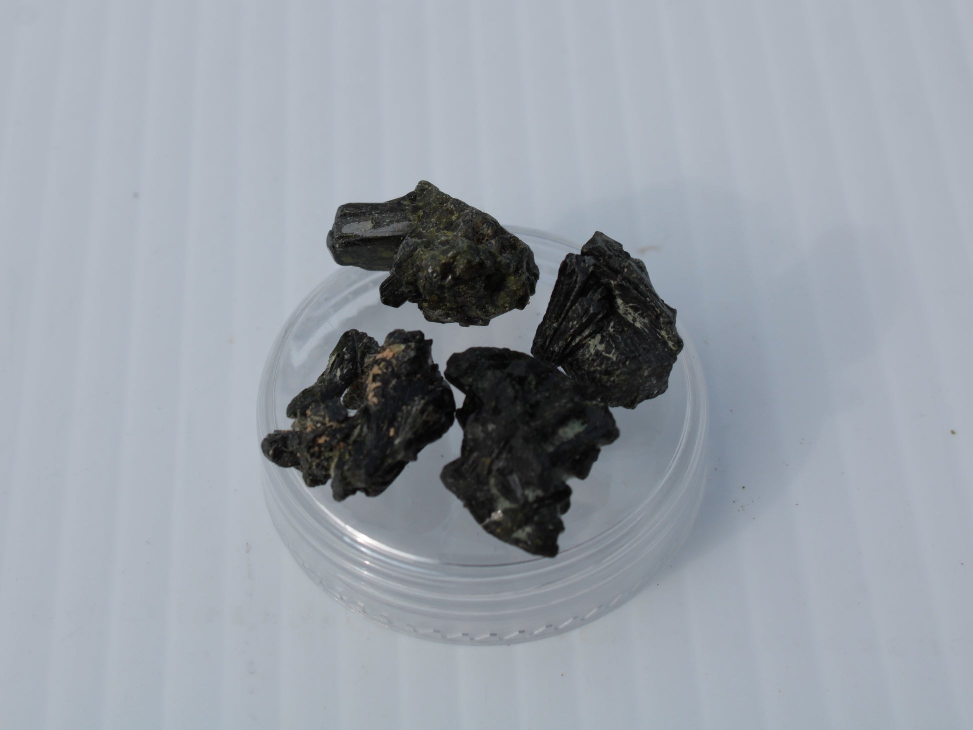 Epidote 4 clusters 44.9ct 9g Rocks and Things