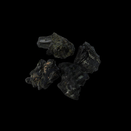 Epidote 4 clusters 44.9ct 9g in dull sunlight - Rocks and Things Store