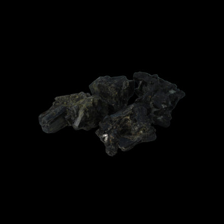 Epidote 4 clusters 44.9ct 9g in dull sunlight - Rocks and Things Store