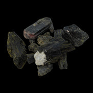 Epidote crystals and clusters 38ct 7.6g in sunlight - Rocks and Things Store