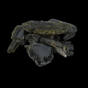 Epidote crystals and clusters 38ct 7.6g in sunlight - Rocks and Things Store