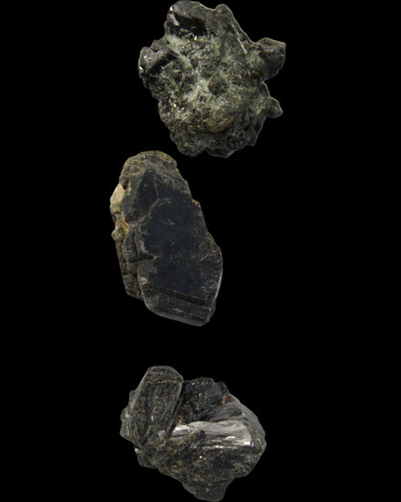 Epidote 3 clusters 123ct 24.7g in sunlight -  Rocks and Things Store