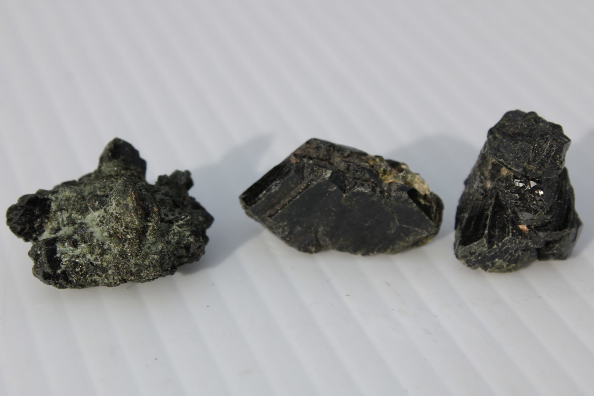 Epidote 3 clusters 123ct 24.7g Rocks and Things