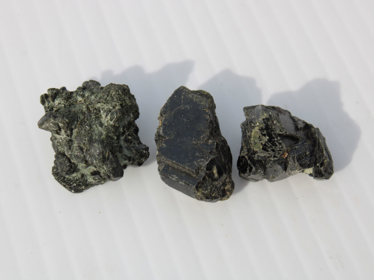 Epidote 3 clusters 123ct 24.7g Rocks and Things