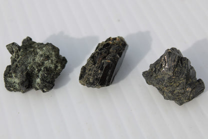 Epidote 3 clusters 123ct 24.7g Rocks and Things