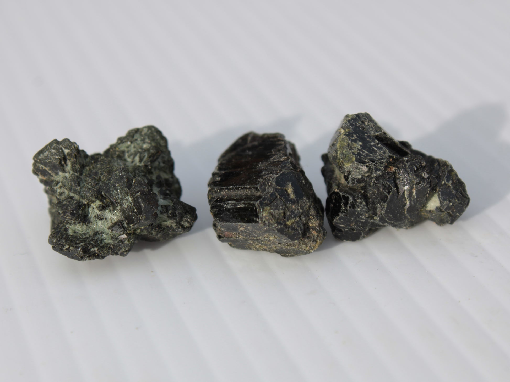 Epidote 3 clusters 123ct 24.7g Rocks and Things