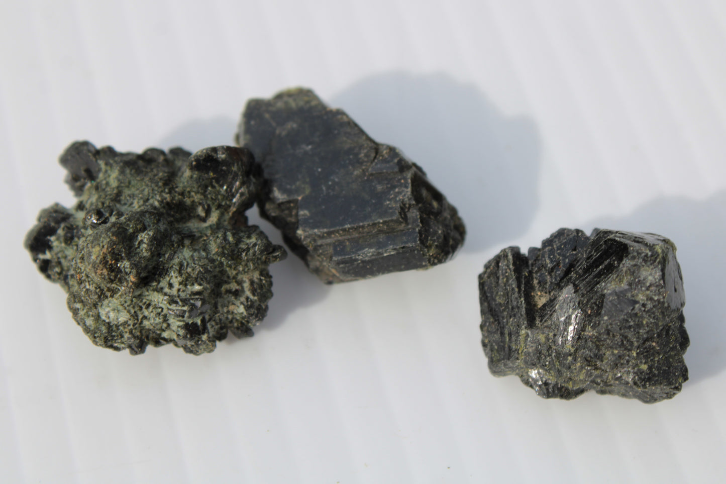 Epidote 3 clusters 123ct 24.7g Rocks and Things