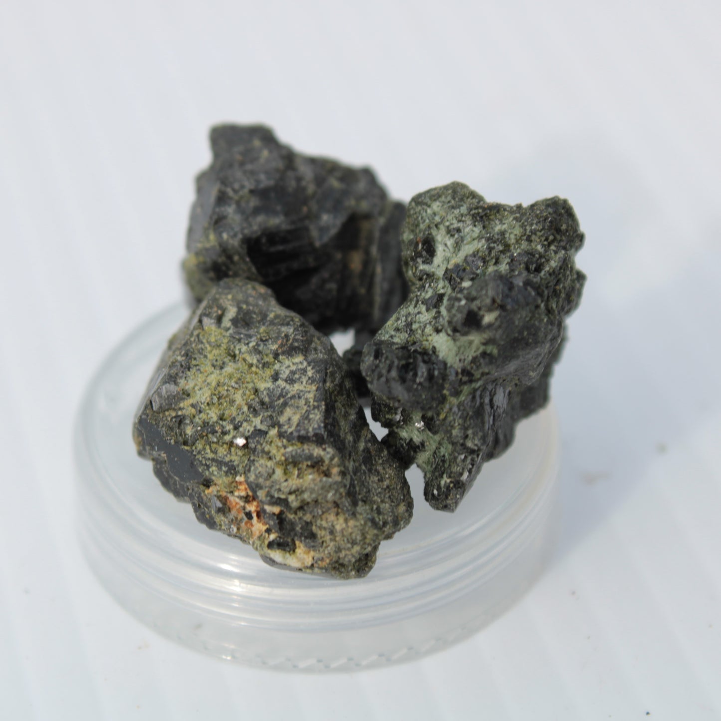 Epidote 3 clusters 123ct 24.7g Rocks and Things