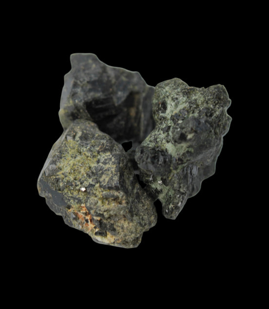 Epidote 3 clusters 123ct 24.7g in sunlight -  Rocks and Things Store