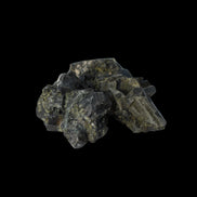 Epidote 3 clusters 136.9ct 27.3g in sunlight - Rocks and Things Store