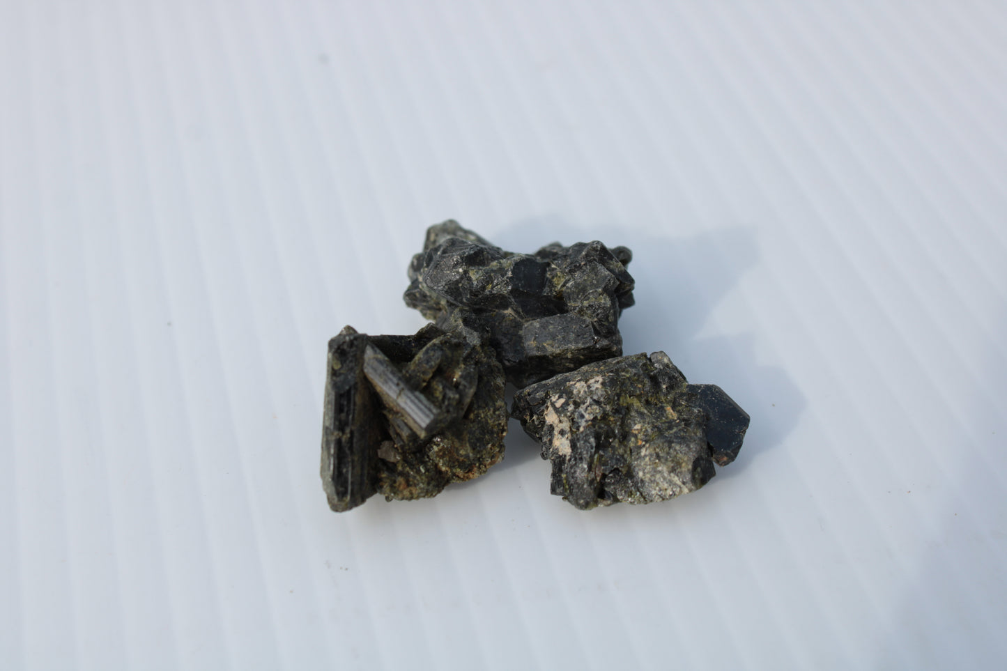 Epidote 3 clusters 136.9ct 27.3g Rocks and Things