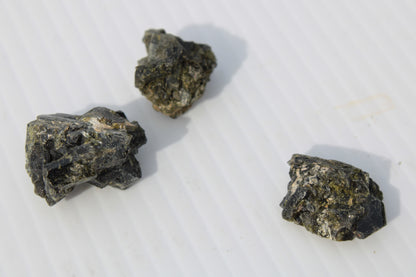 Epidote 3 clusters 136.9ct 27.3g Rocks and Things