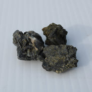 Epidote 3 clusters 136.9ct 27.3g Rocks and Things