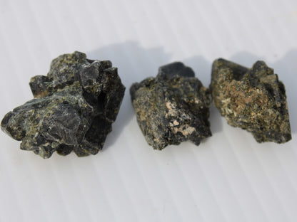 Epidote 3 clusters 136.9ct 27.3g Rocks and Things