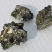 Epidote 3 clusters 136.9ct 27.3g Rocks and Things