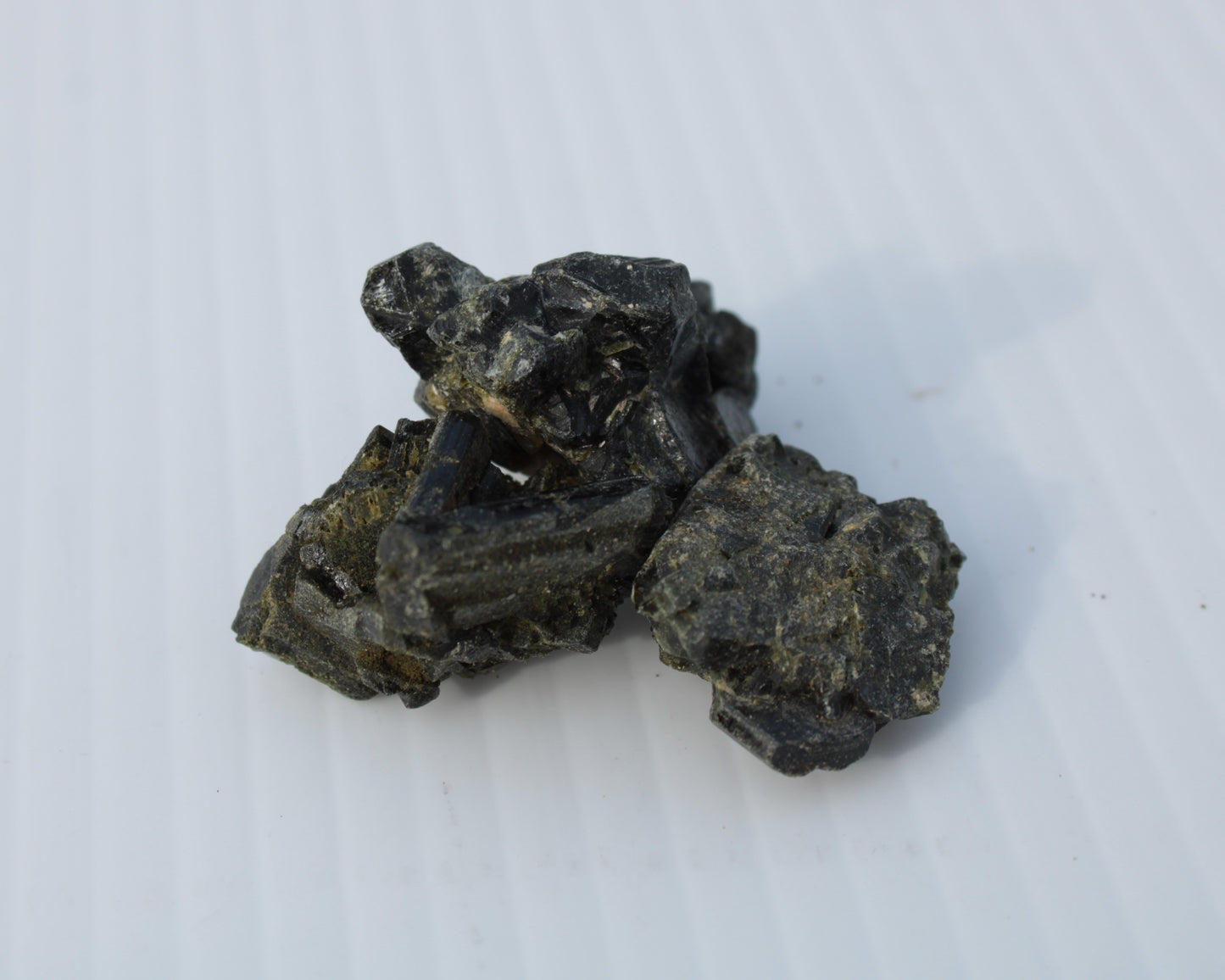 Epidote 3 clusters 136.9ct 27.3g Rocks and Things