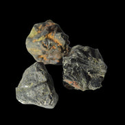 Epidote 3 clusters 113.3ct 22.5g in sunlight - Rocks and Things Store