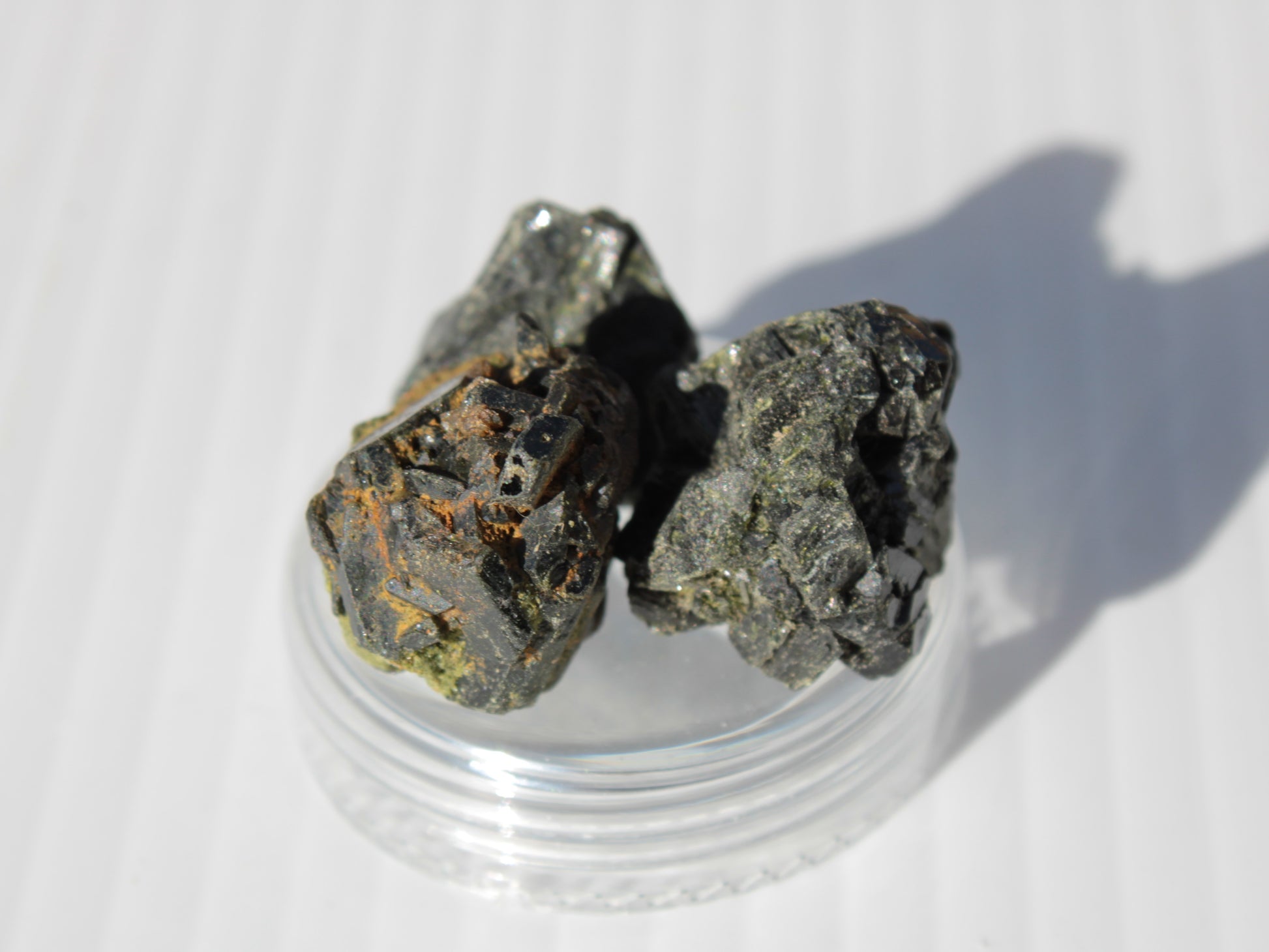 Epidote 3 clusters 113.3ct 22.5g Rocks and Things