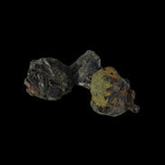 Epidote 3 clusters 113.3ct 22.5g in sunlight - Rocks and Things Store