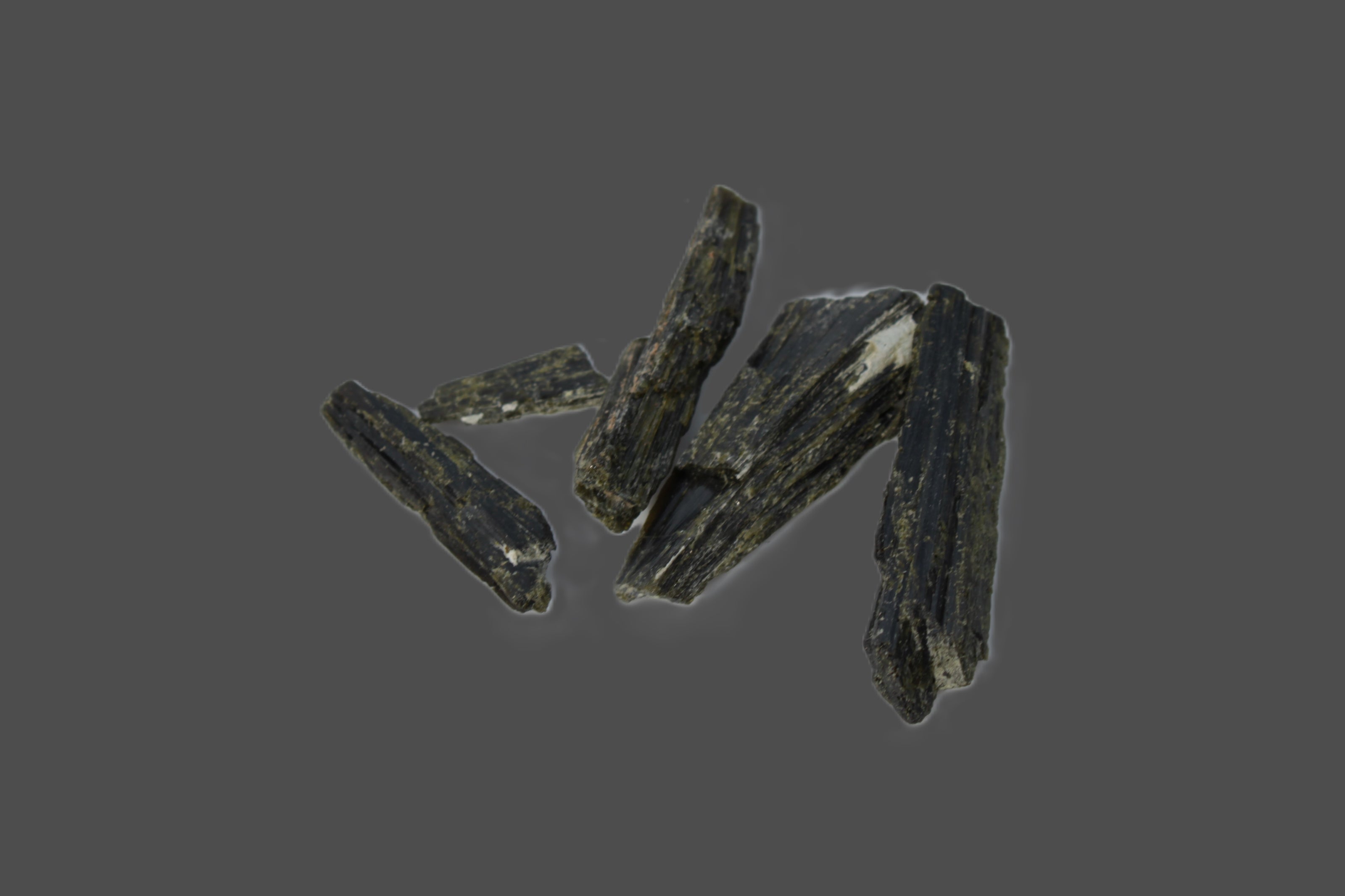 Epidote 5 crystals 38ct 7.7g Rocks and Things