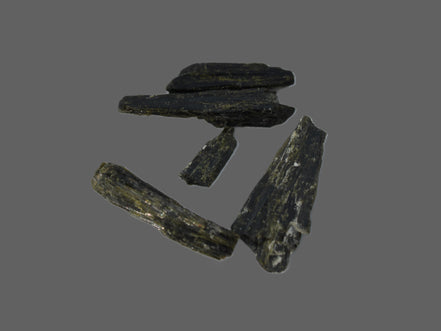 Epidote 5 crystals 38ct 7.7g Rocks and Things