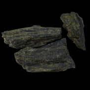 Epidote 3 crystals 36-39ct 7-8g in sunshine - Rocks and Things Store