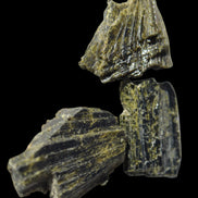 Epidote 3 crystals 36-39ct 7-8g in sunshine - Rocks and Things Store