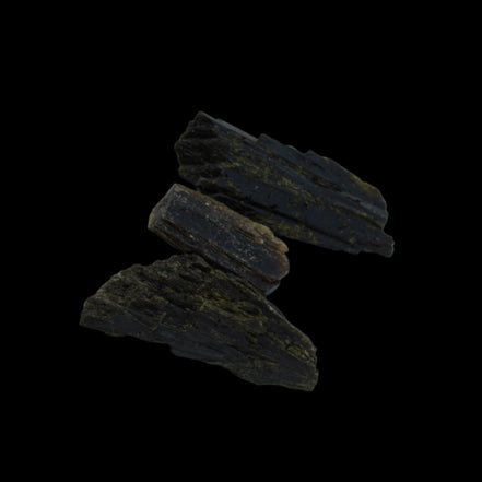 Epidote 3 crystals 44.9ct 9g in sunshine  - Rocks and Things Store