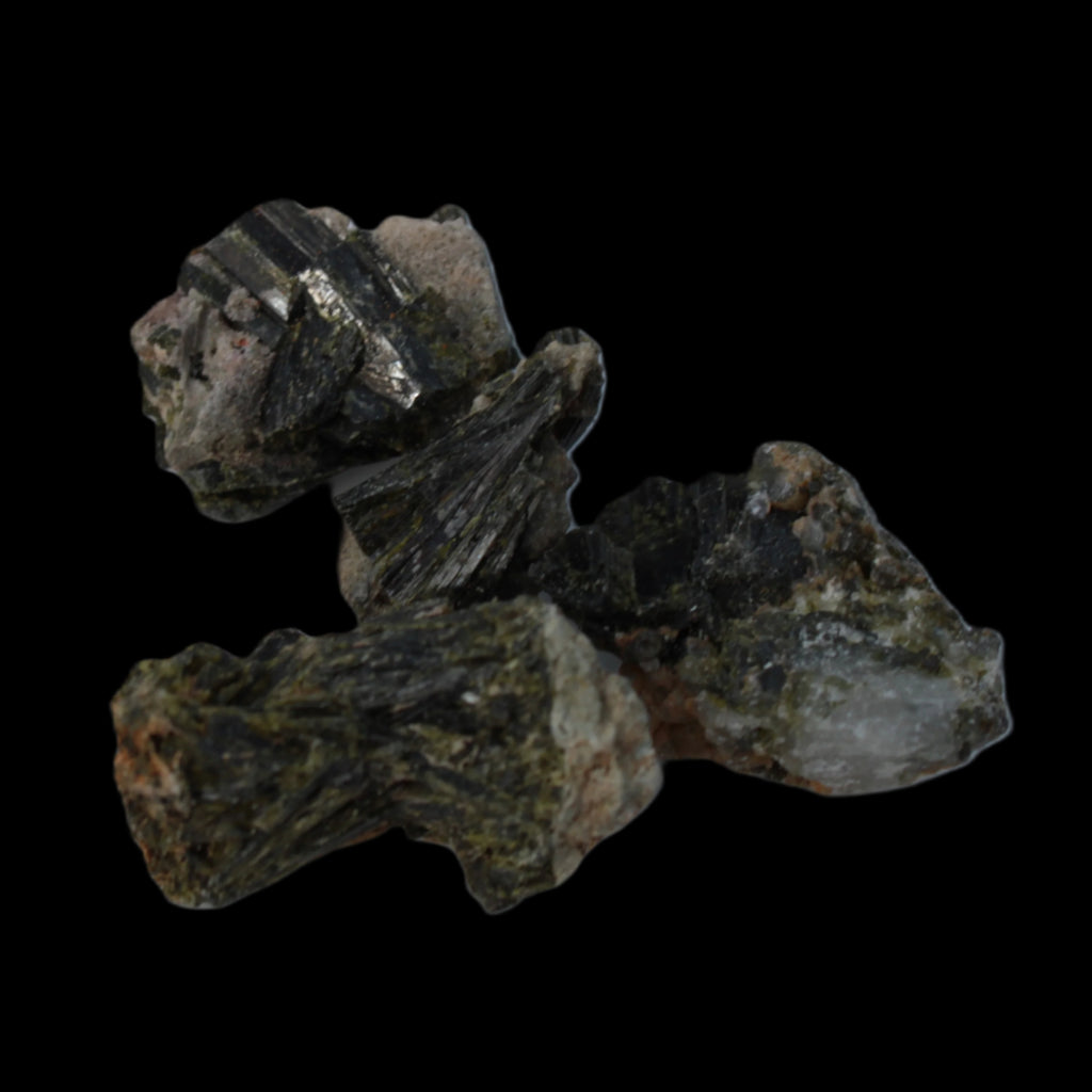 Epidote 4 clusters 75ct 15g in sunshine - Rocks and Things Store