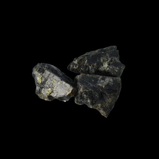 Epidote 3 clusters 81-82ct 16g in sunlight - Rocks and Things Store
