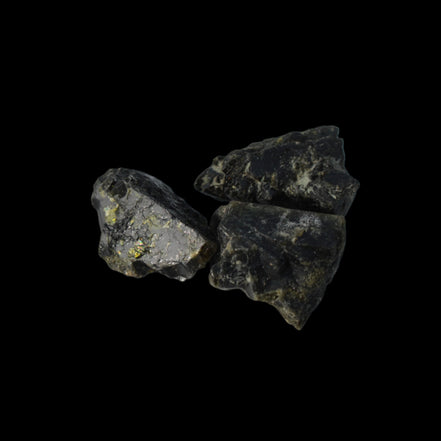 Epidote 3 clusters 81-82ct 16g in sunlight - Rocks and Things Store