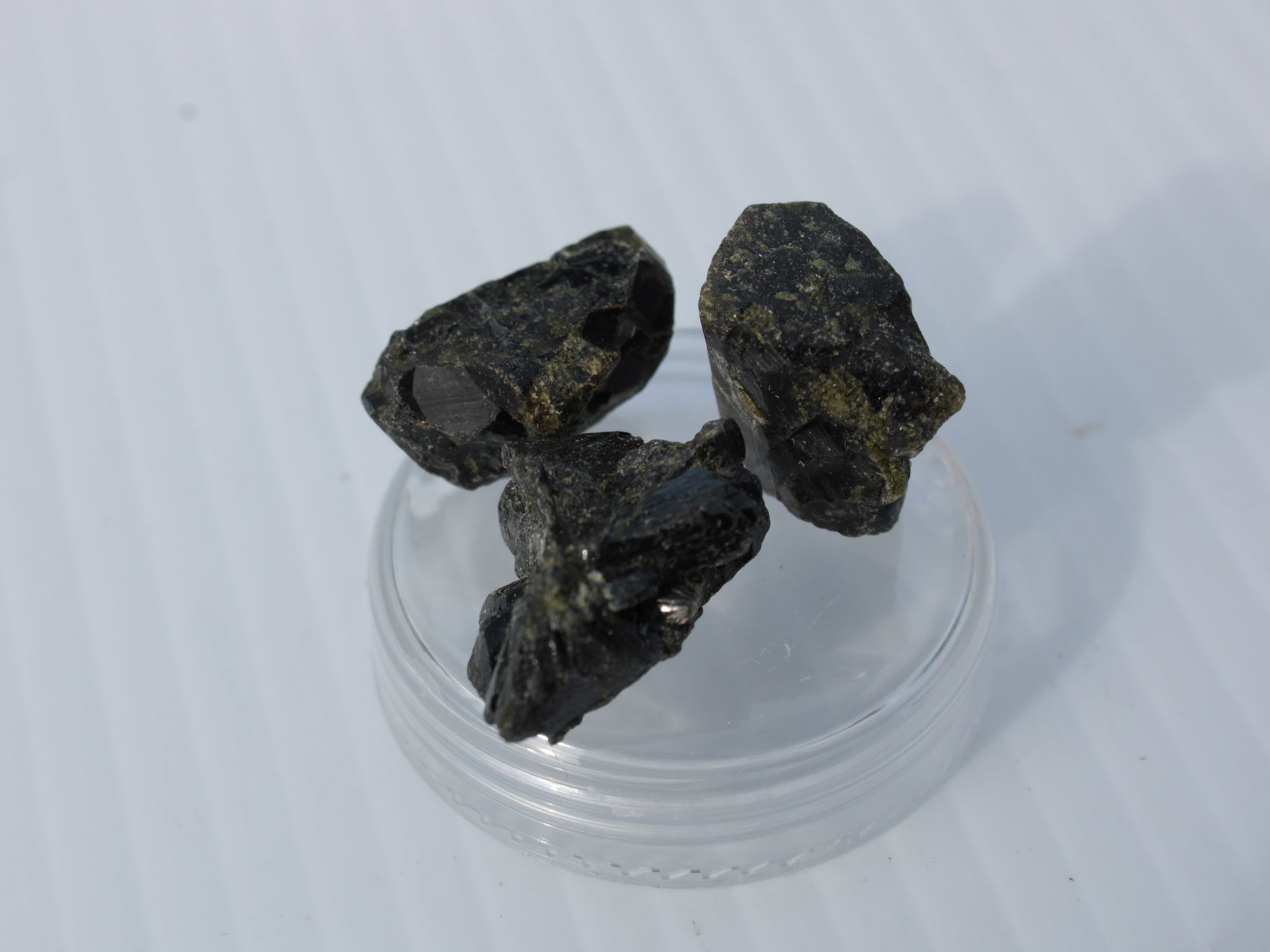 Epidote 3 clusters 81-82ct 16g Rocks and Things