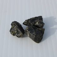 Epidote 3 clusters 81-82ct 16g Rocks and Things