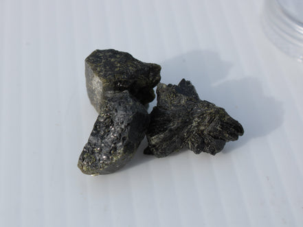 Epidote 3 clusters 81-82ct 16g Rocks and Things