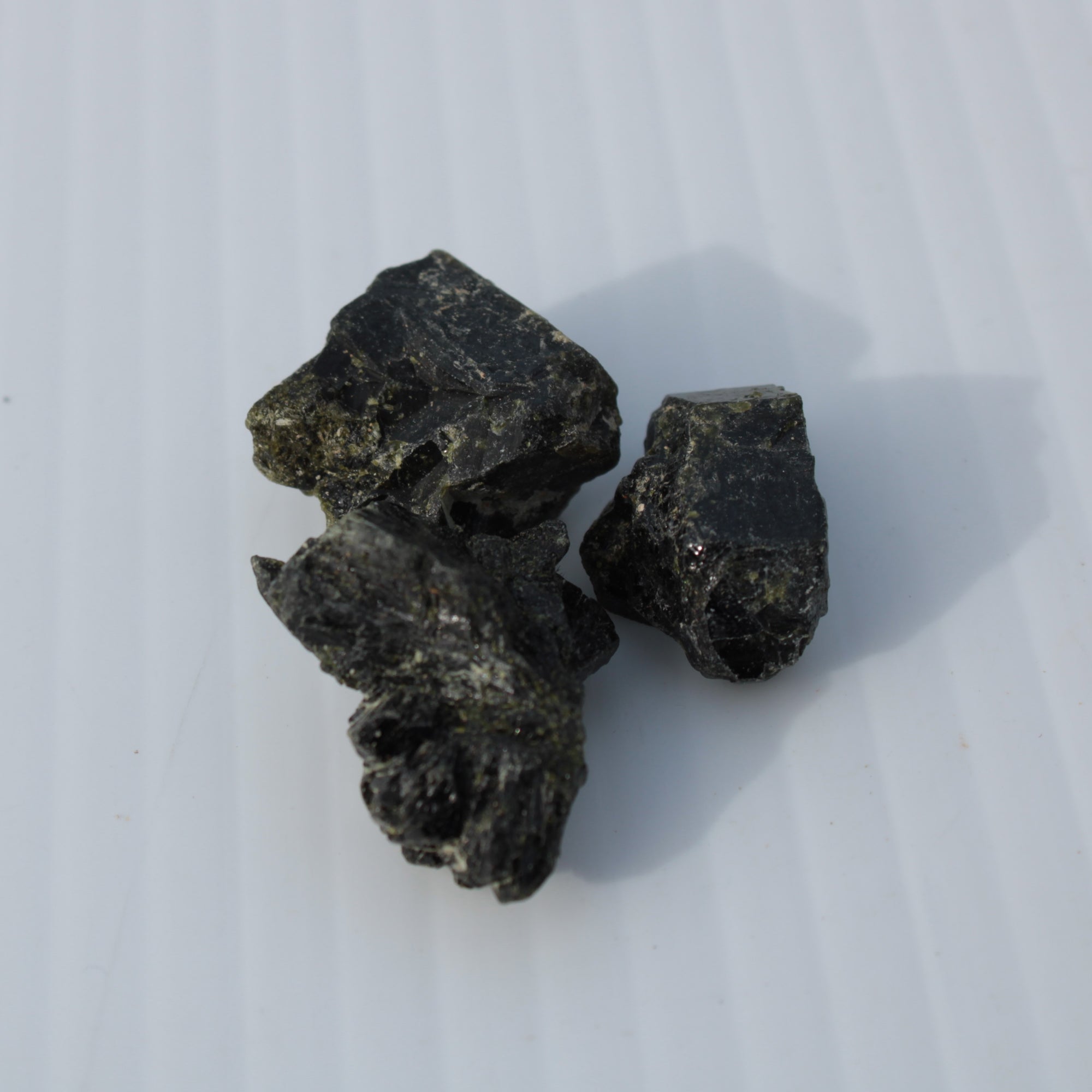Epidote 3 clusters 81-82ct 16g Rocks and Things