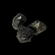 Epidote 3 crystals 58.8ct 11.7g in sunlight - Rocks and Things Store