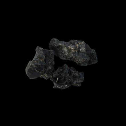 Epidote 3 clusters 58ct 11.6g in dull sunlight - Rocks and Things Store