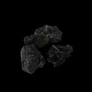 Epidote 3 clusters 58ct 11.6g in dull sunlight - Rocks and Things Store