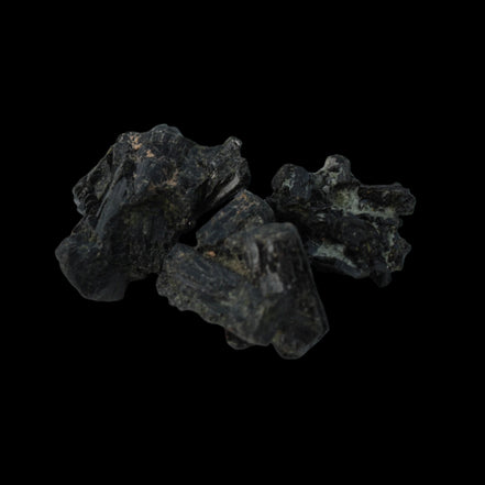 Epidote 3 clusters 58ct 11.6g in dull sunlight - Rocks and Things Store