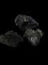 Epidote 3 clusters 69ct 13.8g in dull sunlight - Rocks and Things Store