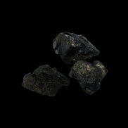Epidote 3 clusters 69ct 13.8g in dull sunlight - Rocks and Things Store