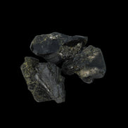 Epidote 3 clusters 69ct 13.8g in dull sunlight - Rocks and Things Store